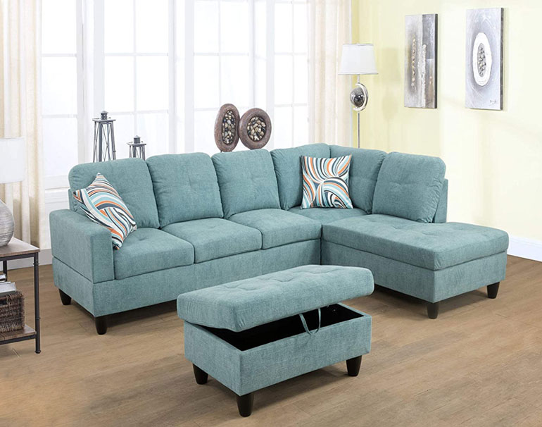 L Shaped Upholstery Sofa Repair Services In Vasundhara